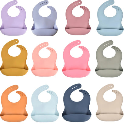 Candy Baby Silicone Bibs