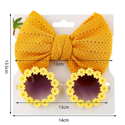 Sunflower Baby Sunglasses Set