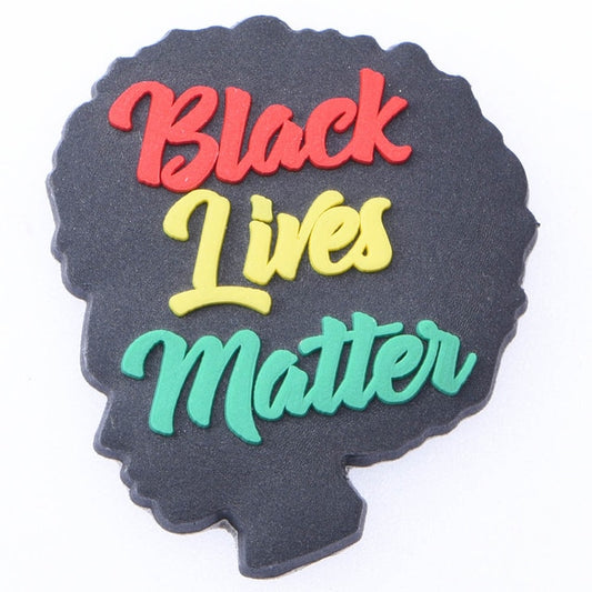 Black Lives Matter Croc Charms