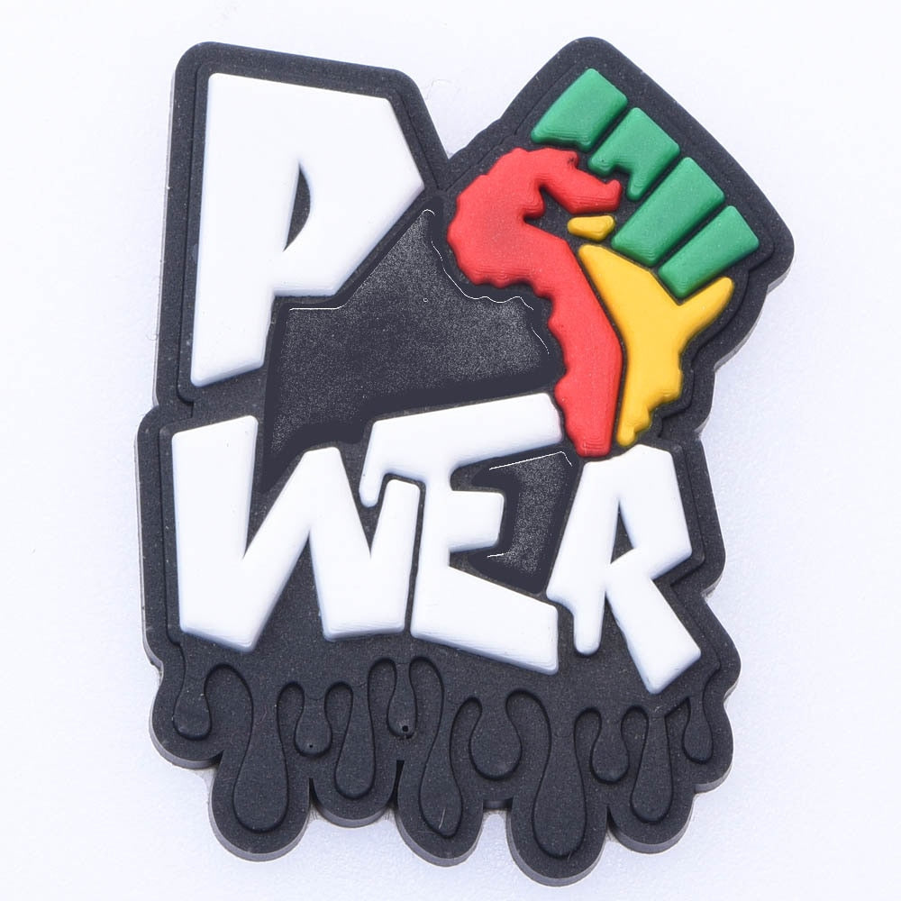 Black Lives Matter Croc Charms