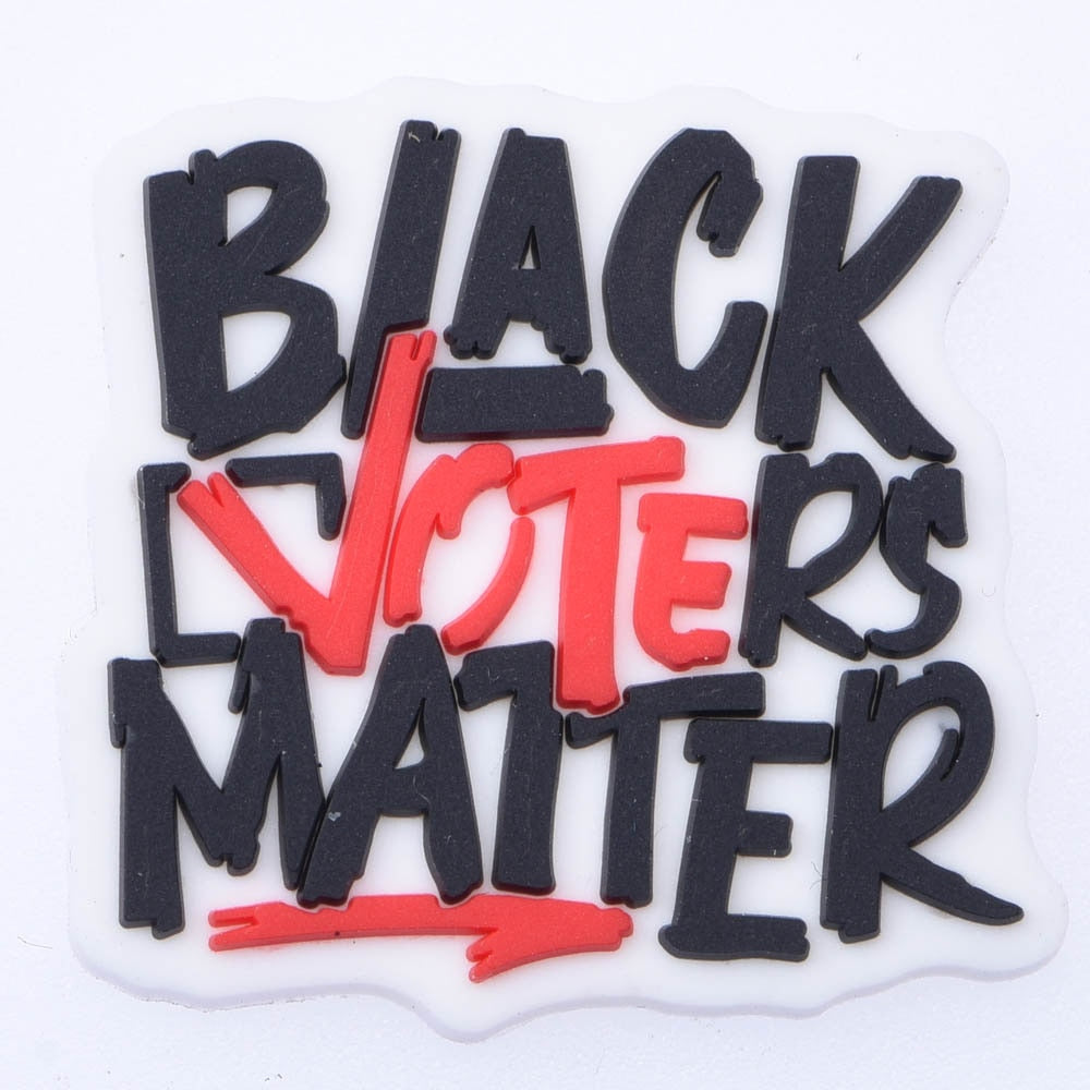 Black Lives Matter Croc Charms