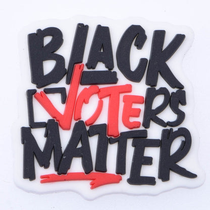 Black Lives Matter Croc Charms